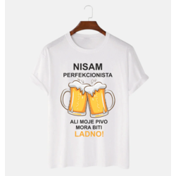 MAFIMI Majica Nisam Perfekcionista, Bela