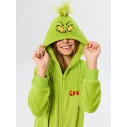 Sinsay - Onesie pidžama Grinch - žuto zeleno