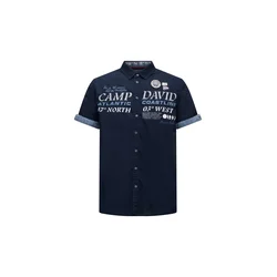 CAMP DAVID Srajca French Coast I nočno modra/moder denim/bela