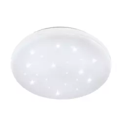 Eglo Frania-s plafonjera/1, led, 33,5w, prečnik 430, bela/kristal ekt