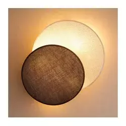 Brilagi - Zidna lampa CIRCLES 1xE27/60W/230V prečnik 35 cm krem/smeđa