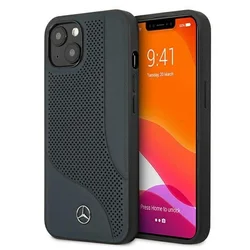 Mercedes originalna futrola za iPhone 13 hardcase sa kožnom perforiranom površinom