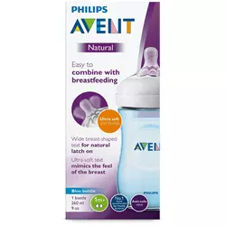 Avent bočica 260ml Natural.2 PP plava