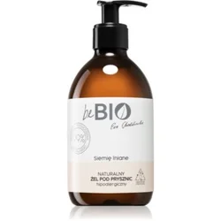 Gel za tuširanje sa lanenim semenom beBio natural 400ml