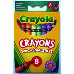 CRAYOLA voščenke, 8 voščenk
