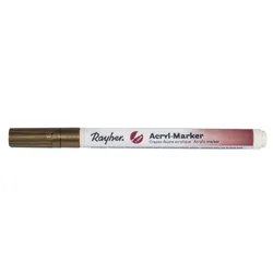 Rayher. Flomaster akrilni, zlat, 1-2 mm