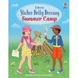 Sticker Dolly Dressing Summer Camp