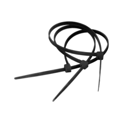 Cabletech kabelska objemka 9,0 mm/75 cm črna cabletech 10 kosov.