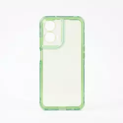 Maska Color Transparent za Motorola Moto G35 zelena