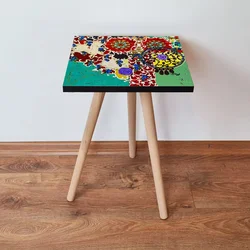Hanah Home Klub sto Shp56, 35x42x35 cm, Šareni