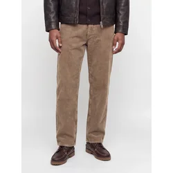 JACK & JONES Hlače JPSTALEX ORIGINAL svetlo rjava