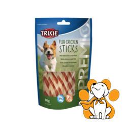 Trixie Dog Premio Fish Chicken Sticks 80g, Poslastice Sa Piletinom i Ribom