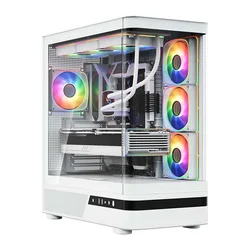 Modecom MODECOM Volcano AQ100 ARGB PC ohišje Midi, bela