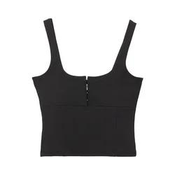 Pull&Bear Top črna