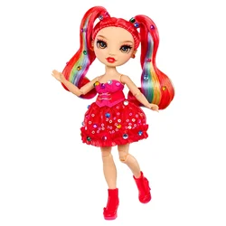 Modna lutka Rainbow High Be Dazzling - Vivienne Rouge, rdeča (597803)