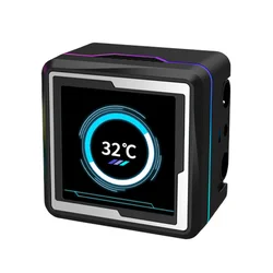 RAIDMAX LM240 ARGB CPU LIQUID COOLER WITH ANIMATION DISPLAY - Vodeno hlađenje crno (LM240BK) F (CPU01769)