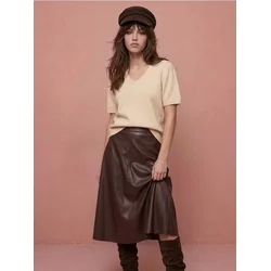 Sinsay - Bluza sa mešavinom vune - nude džins