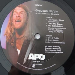 Grayson Capps Grayson Capps Volume 1 (LP)
