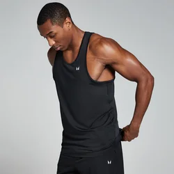 MP Mens Training Stringer Vest - Black - XXL