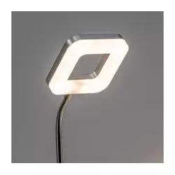 LED zidna lampica za utičnicu LED/3,2W/230V matirani hrom