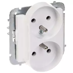 DVOJNA VTIČNICA SANTRA/4143-10/EPN 230V 16A Elektro-Plast