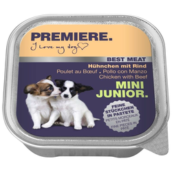 BEST PREMIERE MEAT Mini JUNIOR- piščanec in govedina100g