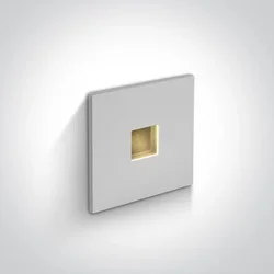 UGRADBENA ZIDNA SVJETILJKA LED 1W/3000K/40lm/60°/350mA IP54 BIJELA