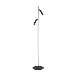 Argon 7082 - Podna lampa TORRE 2xG9/6W/230V crna