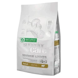Natures Protection SC White coat Mini Adult, Jagnjetina, 1.5 kg