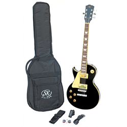 SX SE3-SK-LH Black Električna kitara
