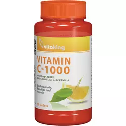 VITA KING vitamini VITAMIN C-1000 WITH BIOFLAVONOIDS (90 tab.)