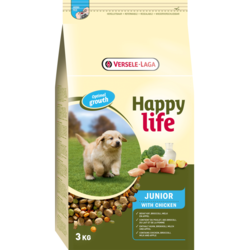 Happy Life hrana za pse Junior Chicken 10kg