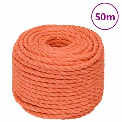 Radno uže narančasti 24 mm 50 m od polipropilena