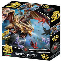 Puzzle 3d 200 pcs dragon clan 46x31cm 10940 ( 114/10940 )