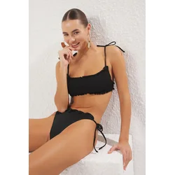 Trendyol Milla Ženski kupaći kostim Tbess25Bt00123, Crni