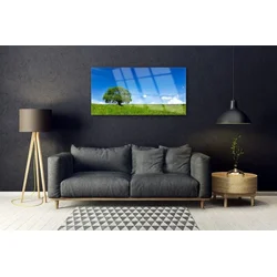 tulup.si Slika na akrilnem steklu Grass tree narava 100x50 cm 2 obešalnika