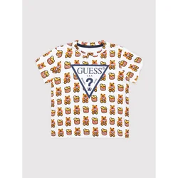 Guess Majica H1YT00 K6YW1 Bela Regular Fit