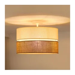 Brilagi - Plafonski luster ROYAL YUTE 1xE27/15W/230V prečnik 40 cm bež/krem