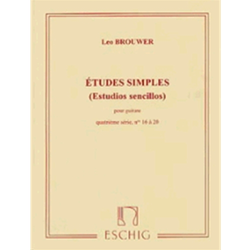 BROUWER:ETUDES SIMPLES 4