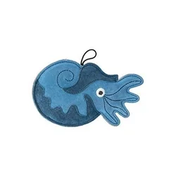 KIWI WALKER Pasja igrača usnje NAUTILUS usnje, modra 21cm Kiwi