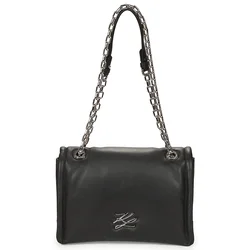 Ročna torba KARL LAGERFELD A1W30173 Črna