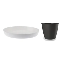 Galicja Bel plastični krožnik za 14,5 cm kristalni cvetlični lonček