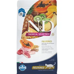N&D Suva hrana za odrasle sterilisane mačke, Jagnjetina i tropsko voće, 1.5kg