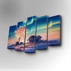 WALLXPERT Dekorativna slika iz 5 delova 5PUC 076