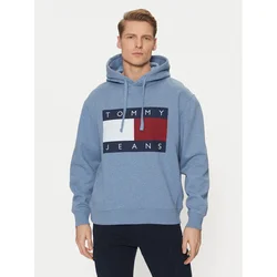 Tommy Jeans Jopa Flag DM0DM21174 Modra Regular Fit