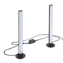 Stone lampe Paco 2/1 RGB/5W/IP20 crne