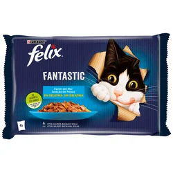 FELIX Sos za mačke sa lososom 85g 4/1