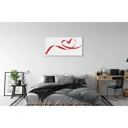 tulup.si Slika na platnu Srce trak 100x50 cm