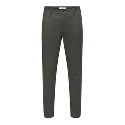 Only & Sons Chino hlače ONSLOOM temno siva
