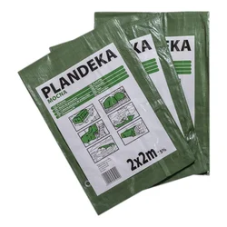 shumee Močna zelena ponjava 110g/m2 4x8m zelena